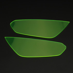 Front Headlight Lens Protection Cover Green Fit For Kawasaki Z1000 Z1000R 14-21