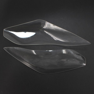 Headlight Lens Protection Cover Clear Fit For Kawasaki Ninja 300 Versys650 15-17