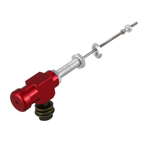 Universal Motorcycle Hydraulic Clutch Master Cylinder Rod Brake Pump M10X1.25Mm Red