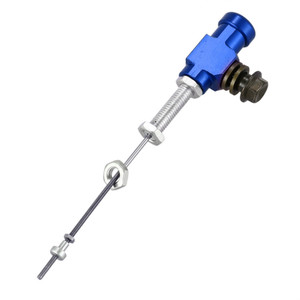 Universal Motorcycle Hydraulic Clutch Master Cylinder Rod Brake Pump M10X1.25Mm Blue