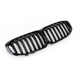 Gloss Black Front Replacement Hood Grille Fit BMW F40 1-Series 2019-2021