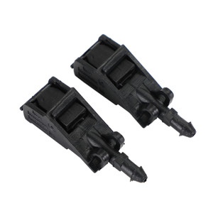 2X Front Windscreen Washer Jet Nozzles for VW Beetle Golf Jetta 6E0955985A