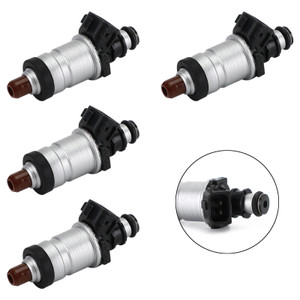 4PCS Fuel Injectors 06164P2J000 Fit Honda Acura Integra Accord Civic EX SI Vtec