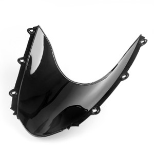 Windscreen Windshield Honda CBR 1000 RR (2004-2007), Double Bubble, Black