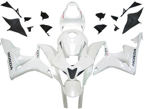 USA Stock Fairings Honda CBR 600 RR White CBR Racing (2007-2008)