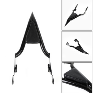 2009-2022 CVO Road Glide Street Road King 16inch Backrest Sissy Bar Black