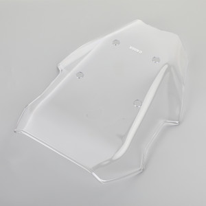 ABS Plastic Motorcycle Windshield WindScreen fit for BMW C400X 2019-2023 CLE