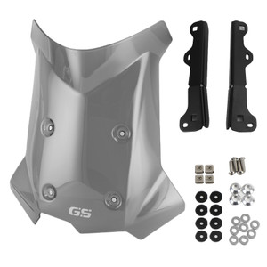 Motorcycle Windshield WindScreen Gray fit for BMW F750GS F850GS ADV 2018-2020