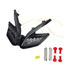 LED Integrated Tail Light Turn Signals For Ducati 959 899 1299 1199 Panigale Black