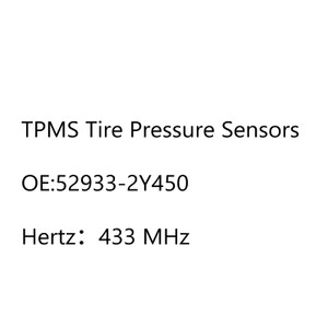 1x TPMS Tire Pressure Sensor 52933-2Y450 For Hyundai ix35 Tucson