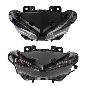 Front Headlight Grille Headlamp Grille Protector Smoke For Honda Cbr 650R 19-21