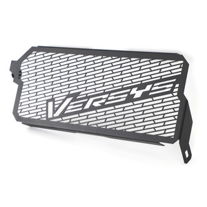 Motorcycal Radiator Guard Cover Protector Black For Kawasaki Versys 650 15-17