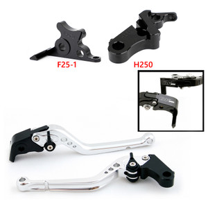 Long Clutch Brake Lever fit for Honda CBR500R/CB500F/X 19-21 CBR300R 19-21 Silver