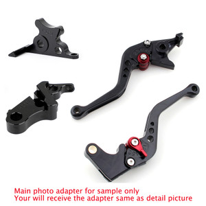 Short Clutch Brake Lever fit for Honda CBR500R/CB500F/X 19-21 CBR300R 19-21 Black