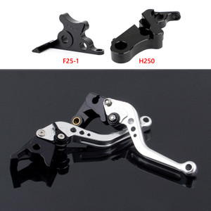 Short Clutch Brake Lever fit for Honda CBR500R/CB500F/X 19-21 CBR300R 19-21 Silver