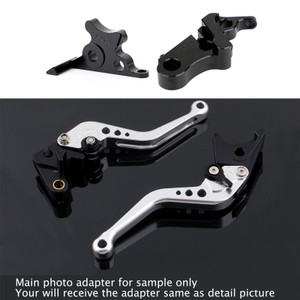 Short Clutch Brake Lever fit for Honda CBR500R/CB500F/X 19-21 CBR300R 19-21 Silver