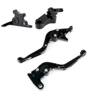Adjustable Clutch Brake Lever for Honda CBR500R/CB500F 19-21 CBR300R 19-21 Black