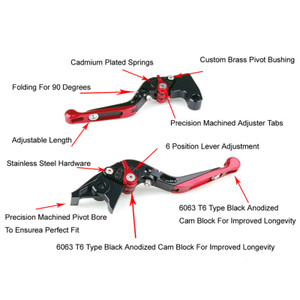 Adjustable Clutch Brake Lever for Honda CBR500R/CB500F 19-21 CBR300R 19-21 Gold