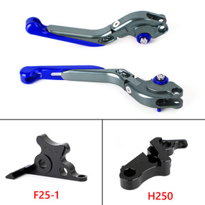 Adjustable Extendable Brake & Clutch Lever for Honda CBR500R CB500F/X 19-21 Blue