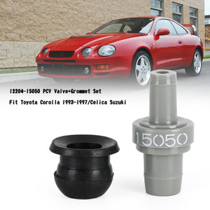 12204-15050 PCV Valve+Grommet Set Fit Toyota Corolla 1993-1997/Celica Suzuki