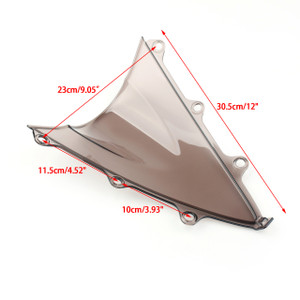 ABS Plastic Windshield Windscreen For Honda CBR300R (2014-2017) Smoke