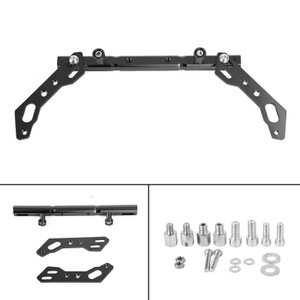 Cross Bar Adjustable Handlebar Balance Lever Universal Black For Motorcycle