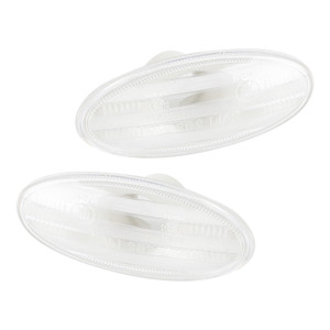 2X Clear Side Marker Lamp Turn Signal Light Housing for Nissan 26160-89900