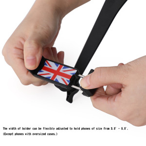 Car Phone Holder Mount Red For MINI Cooper R50/R52/R53