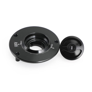 CNC Keyless Fuel Gas Tank Cap Black Fit for Honda CBR600RR CBR1000RR 2004-2019
