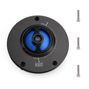 CNC Keyless Fuel Gas Tank Cap Black For Honda CB900F 2002-2003 CB600F 2004-2006