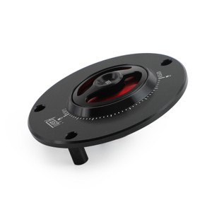 CNC Keyless Fuel Gas Tank Cap Black For Honda CBR1000F 90-96 CB CBR 1000R 11-19