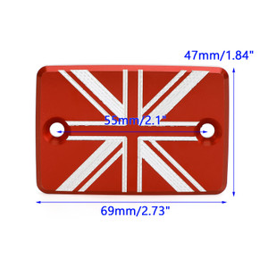 Front Brake Reservoir Cap Red For Tiger 800/XC/XR/XRX/XCA/XCR 1200 2011-2021