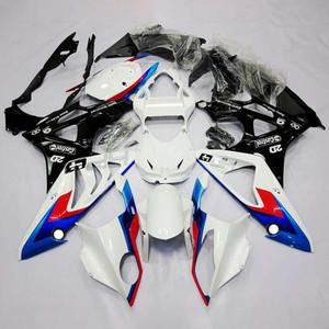 BMW S1000RR 2009-2014 Injection Fairing Kit Bodywork Plastic ABS White Blue Black