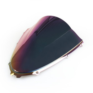Windshield Windscreen Protector for Kawasaki ZX14R 2006-2018 Double Bubble, Iridium