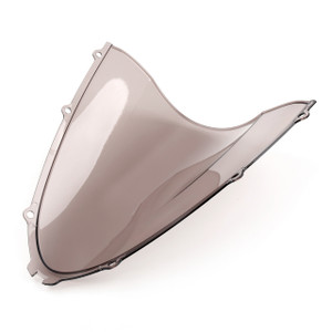 Windshield Windscreen Protector for Kawasaki ZX14R 2006-2018 Double Bubble, Smoke