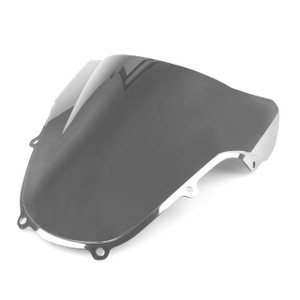 Windscreen Windshield Suzuki GSXR600/750 (01-03) GSXR1000 (01-02) Double Bubble, Chrome