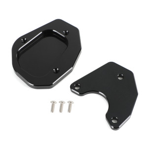 Kickstand Enlarge Plate Pad fit for Triumph Trident 660 2021-2022 BLK