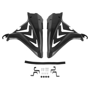 Side Frame Cover Panels Fairings Cowls For Honda CBR650R 2019 2020 2021 Carbon