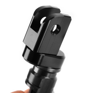 Front Footrests Foot Peg for Triumph Street Triple 765/R/S/RS Daytona 675/R BLK