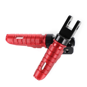 Front Footrests Foot Peg for Triumph Street Triple 765/R/S/RS Daytona 675/R Red