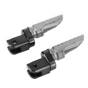 Front Footrests Foot Peg for MV AGUSTA Brutale 675 800 1000 F3 675 800 F4/R Gray