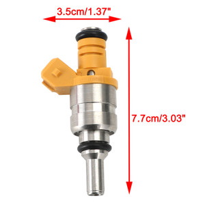4pcs Fuel Injectors 0K30E13250 fit Kia Rio 1.6L L4 2001-2005 FJ640
