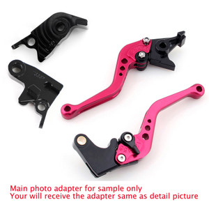 Short Clutch Brake Lever fit for Speed Triple R 2016-2018 Tiger 1050 Scrambler Red