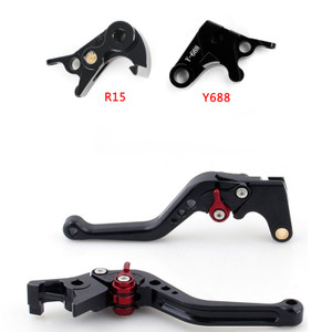 Short Clutch Brake Lever fit for Yamaha MT-09 Tracer 900/GT 21-22 YZF R6 17-20 BLK
