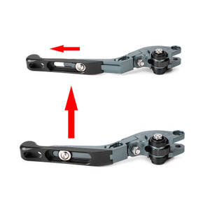 Adjustable Extendable Brake & Clutch Lever for Speed Triple R 1200 Scrambler BLK