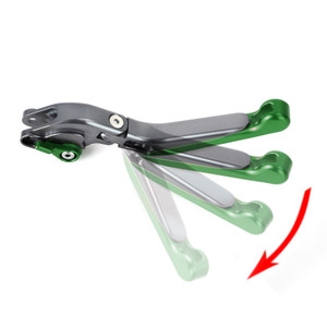 Adjustable Extendable Brake & Clutch Lever for Speed Triple R 1200 Scrambler GRN