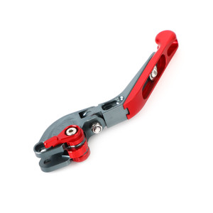 Adjustable Extendable Brake & Clutch Lever for Speed Triple R 1200 Scrambler Red