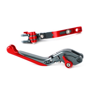 Adjustable Extendable Brake Clutch Lever for Trident 2022 Bobber 17-19 Tiger 800 Red