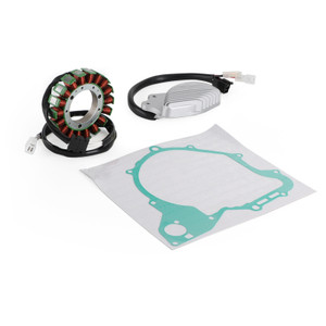 Magneto Stator+Voltage Rectifier+Gasket For Yamaha Virago XV535 XV500 1997-2003
