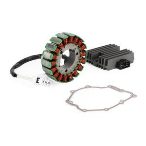 Magneto Stator+Voltage Rectifier+Gasket For Yamaha FZ6R XJ6F XJ6N XJ6S 09-2017